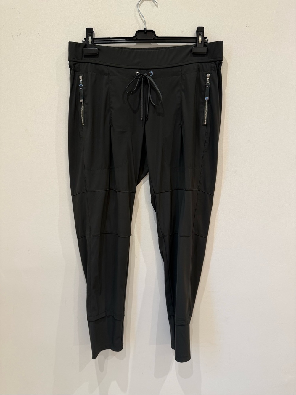 RAFFAELLO ROSSI Candy Dark Olive Green Drawstring Joggers - Picture 2 of 13